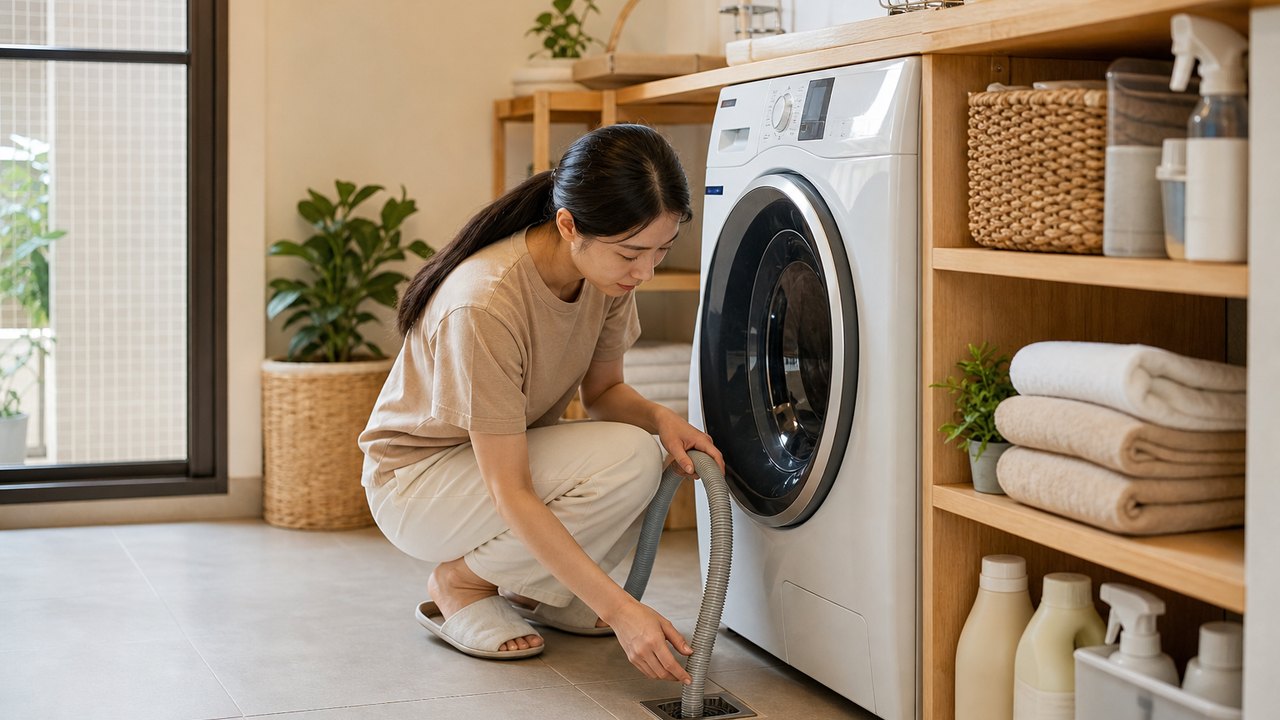 洗衣機排水管堵塞怎麼通？清潔與更換DIY教學，資深屋主經驗分享